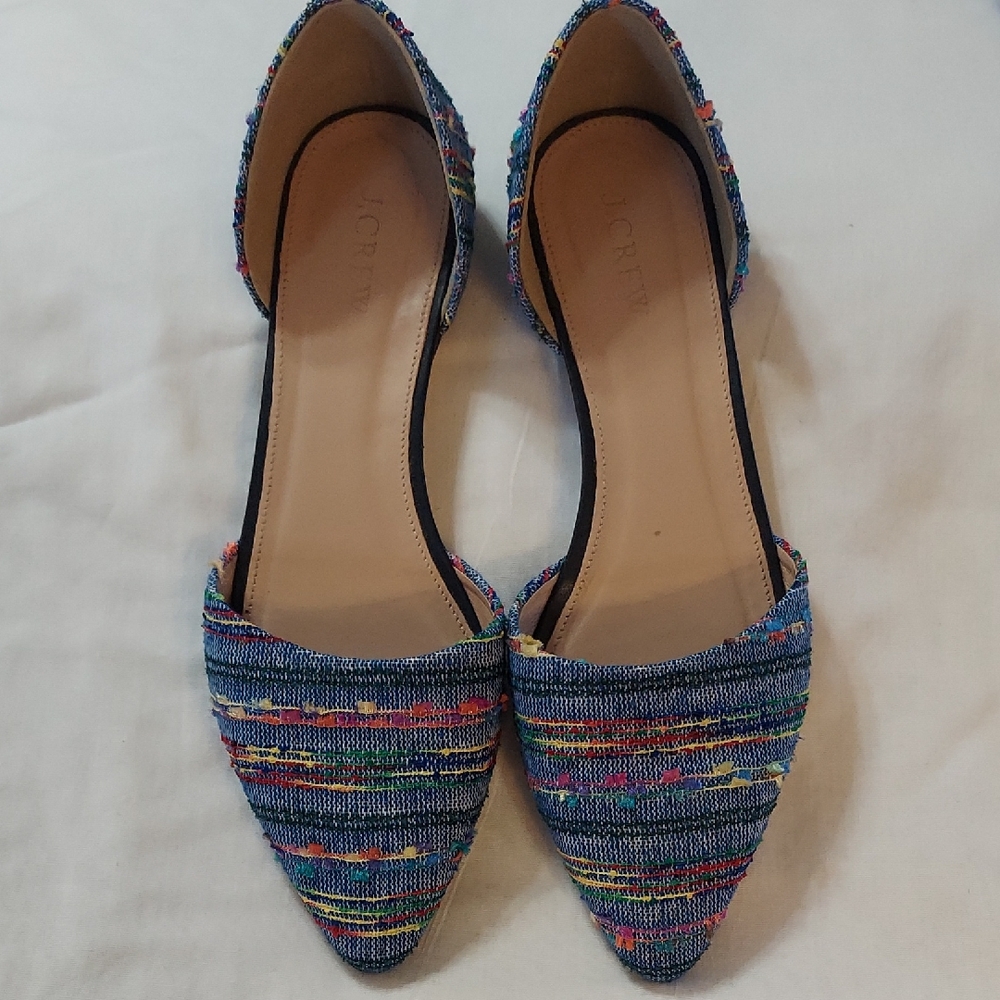 J. Crew Multicolor Flats
